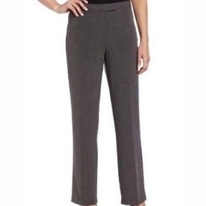 Heather Gray Stretch Slimming Pull On Pants